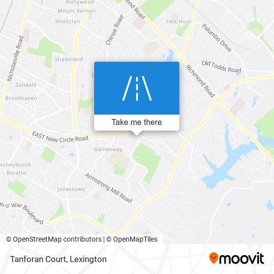 Tanforan Court map