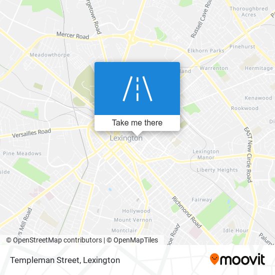 Templeman Street map