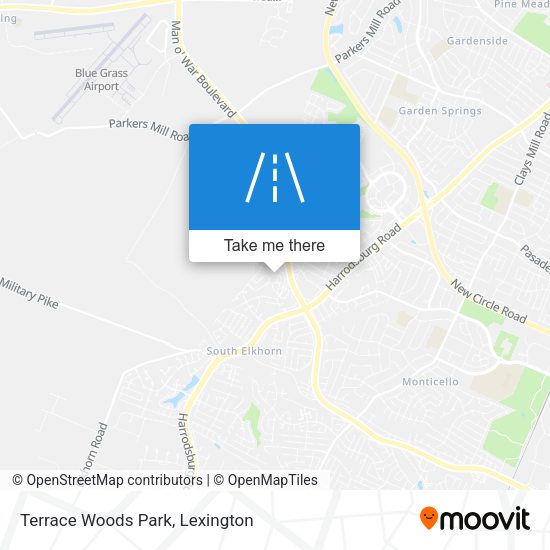 Terrace Woods Park map