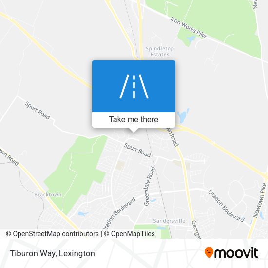 Mapa de Tiburon Way