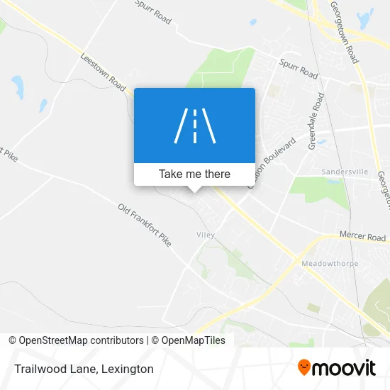 Trailwood Lane map