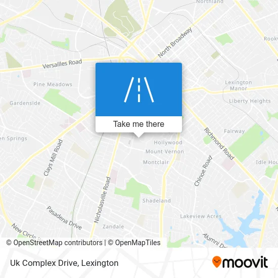 Uk Complex Drive map