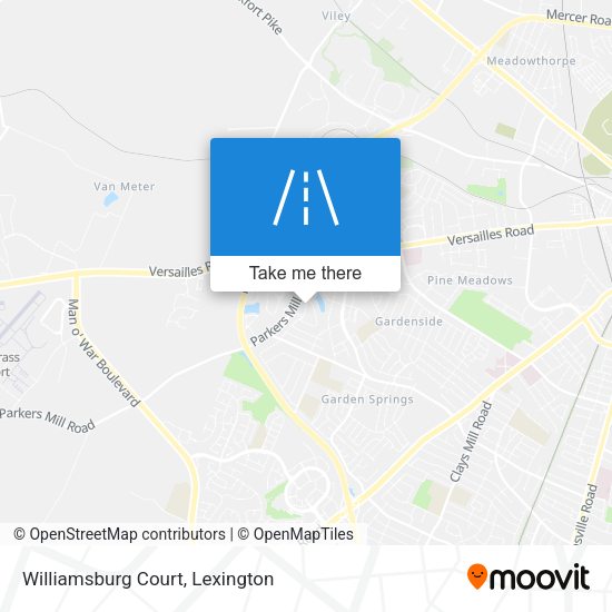 Mapa de Williamsburg Court