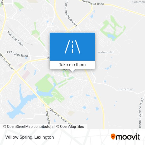 Mapa de Willow Spring