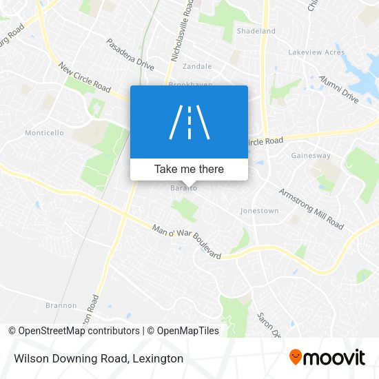 Wilson Downing Road map
