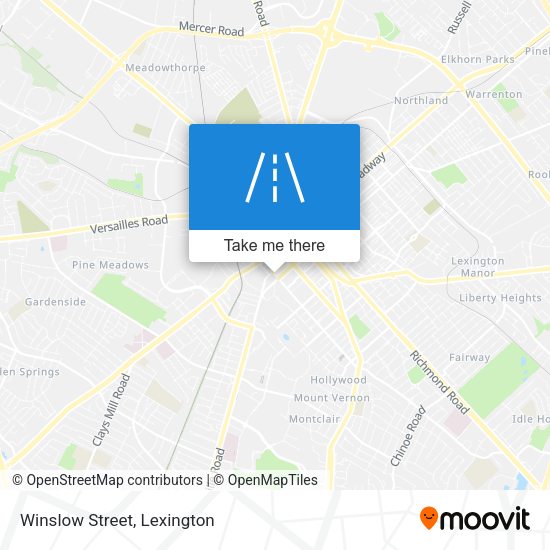 Mapa de Winslow Street
