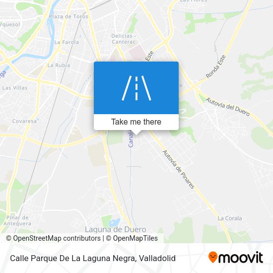 Calle Parque De La Laguna Negra map
