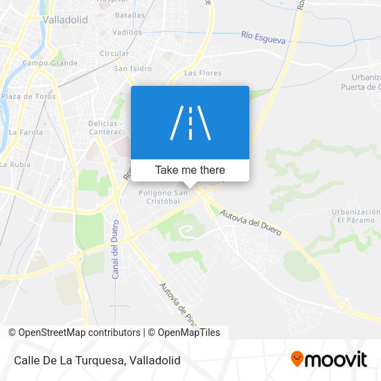 Calle De La Turquesa map