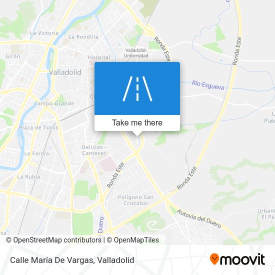 Calle María De Vargas map
