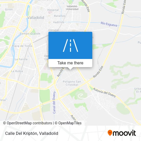 Calle Del Kriptón map