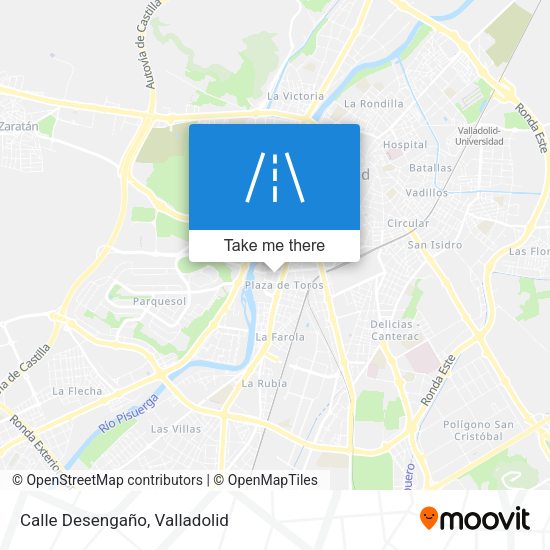Calle Desengaño map