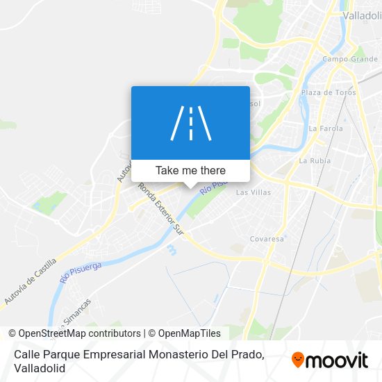 Calle Parque Empresarial Monasterio Del Prado map