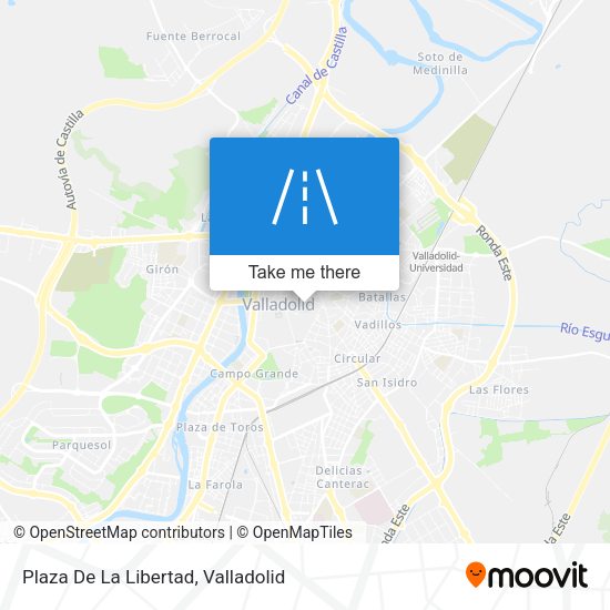 Plaza De La Libertad map