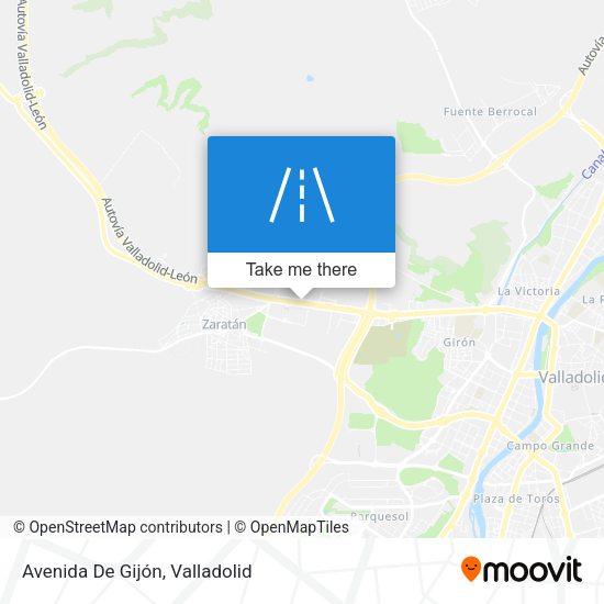 Avenida De Gijón map