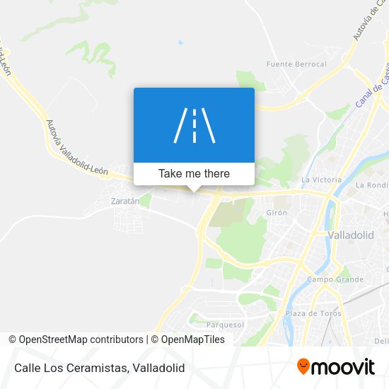 Calle Los Ceramistas map