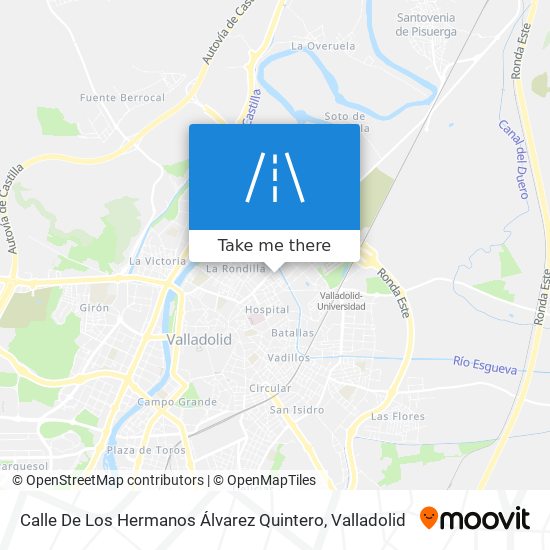 Calle De Los Hermanos Álvarez Quintero map