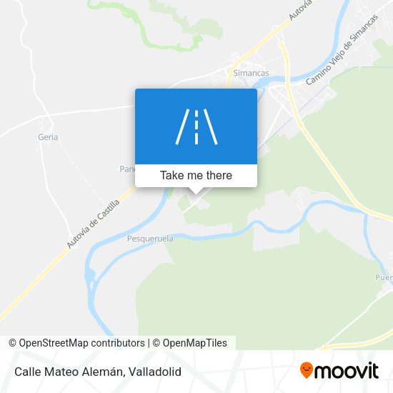 Calle Mateo Alemán map