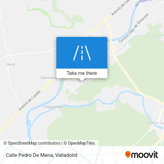 Calle Pedro De Mena map
