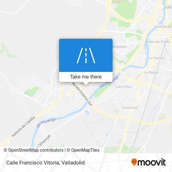 Calle Francisco Vitoria map
