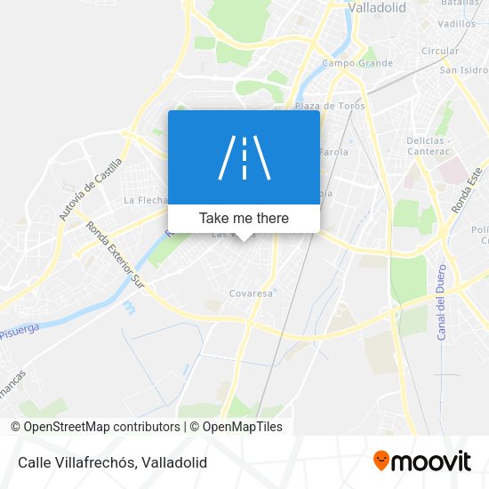Calle Villafrechós map