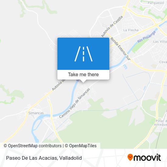 Paseo De Las Acacias map