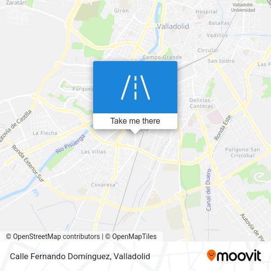 Calle Fernando Domínguez map