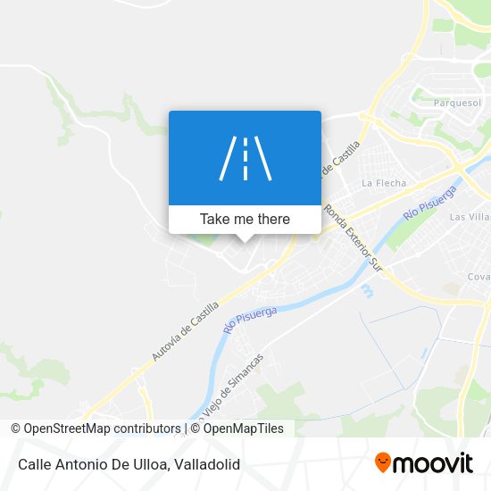 Calle Antonio De Ulloa map