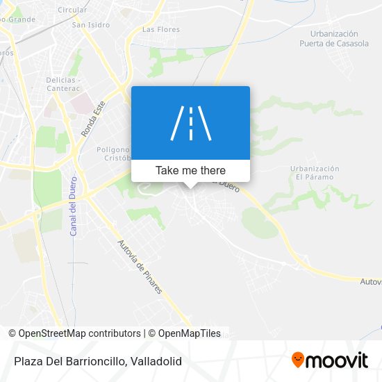 Plaza Del Barrioncillo map