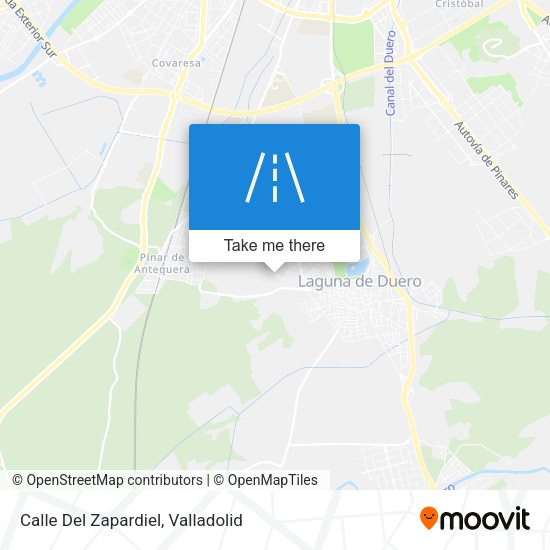 Calle Del Zapardiel map