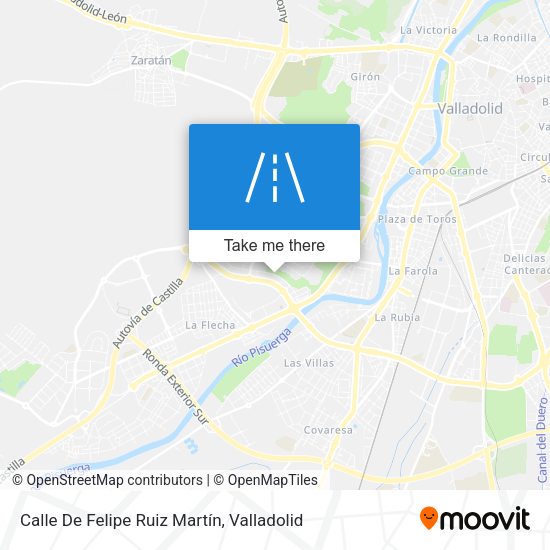 Calle De Felipe Ruiz Martín map