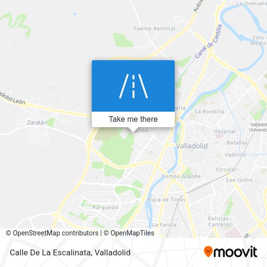 Calle De La Escalinata map