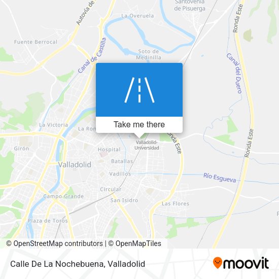 Calle De La Nochebuena map