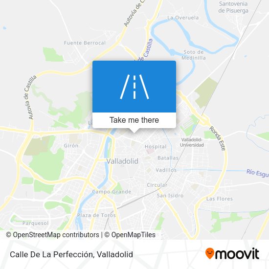 Calle De La Perfección map