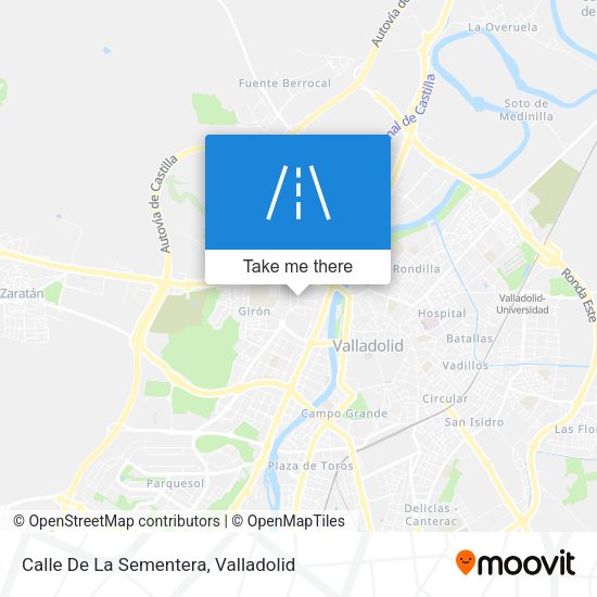 Calle De La Sementera map