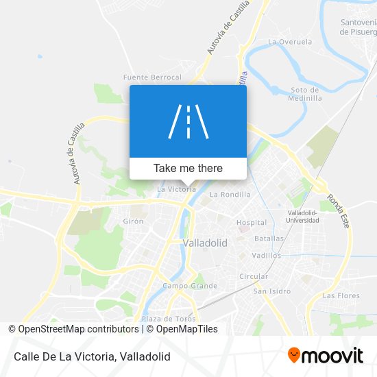Calle De La Victoria map