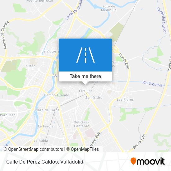 Calle De Pérez Galdós map