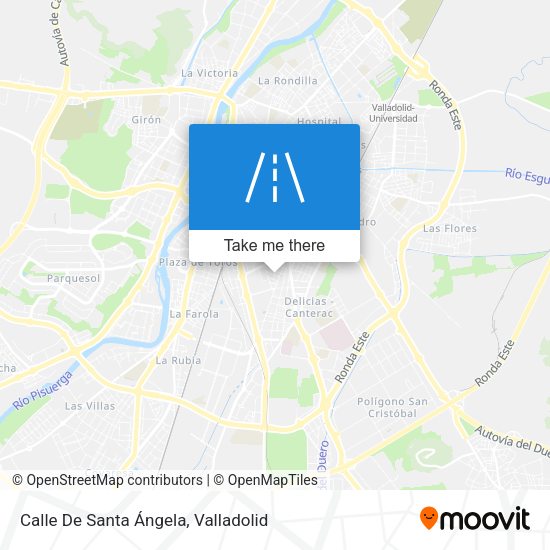 Calle De Santa Ángela map