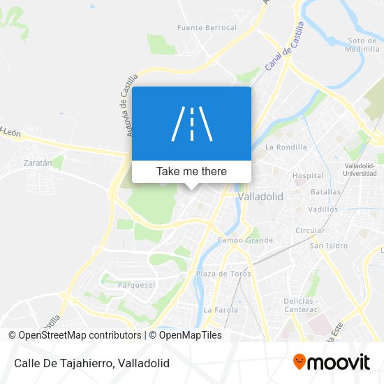 Calle De Tajahierro map