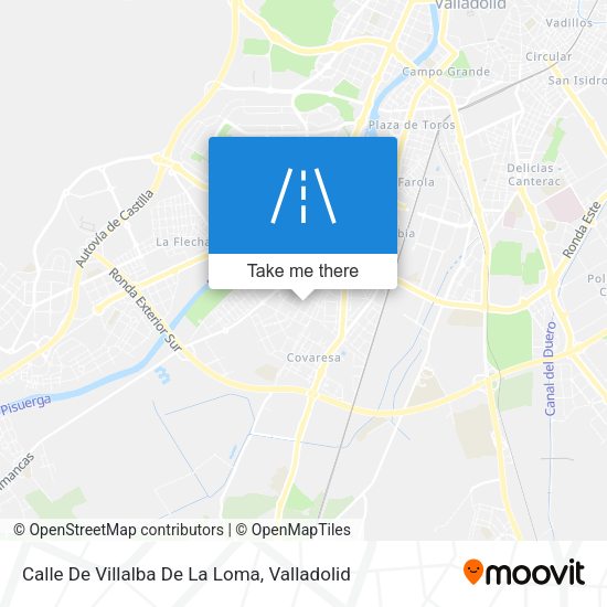 Calle De Villalba De La Loma map