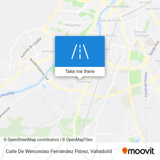 Calle De Wenceslao Fernández Flórez map