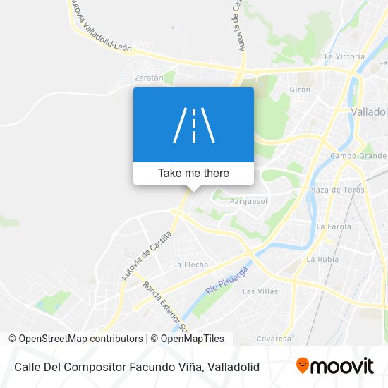 Calle Del Compositor Facundo Viña map
