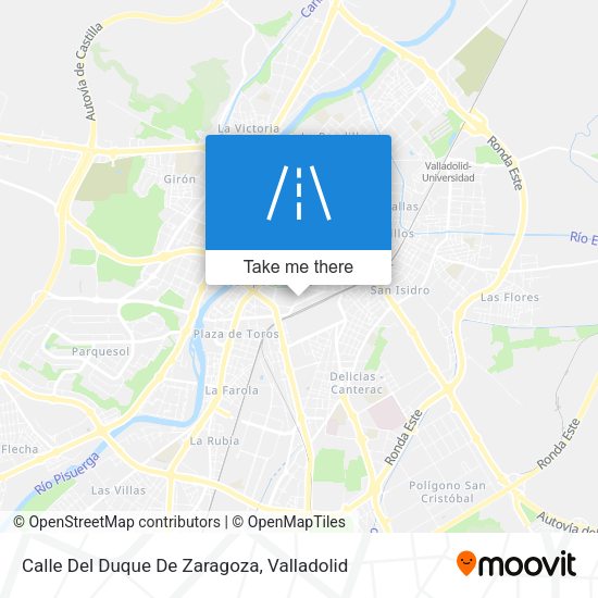 Calle Del Duque De Zaragoza map