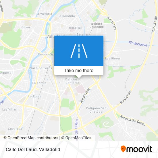 Calle Del Laúd map
