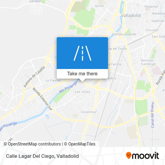 Calle Lagar Del Ciego map
