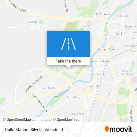 Calle Manuel Silvela map