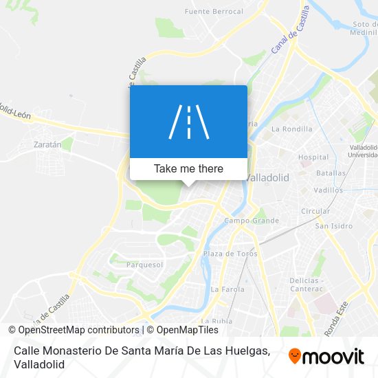 Calle Monasterio De Santa María De Las Huelgas map