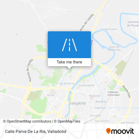 Calle Parva De La Ría map