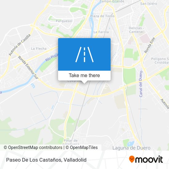 Paseo De Los Castaños map