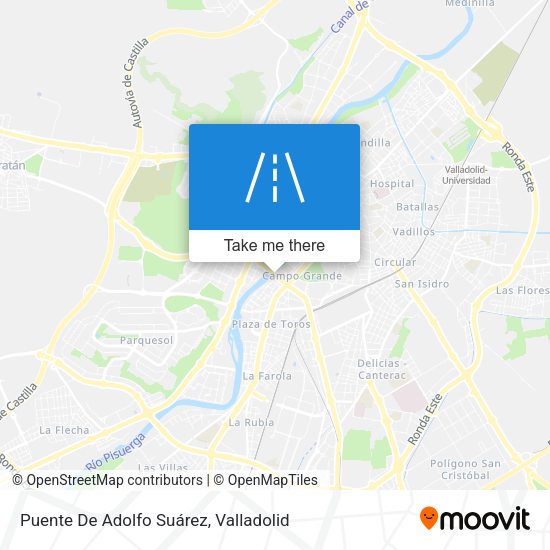 Puente De Adolfo Suárez map