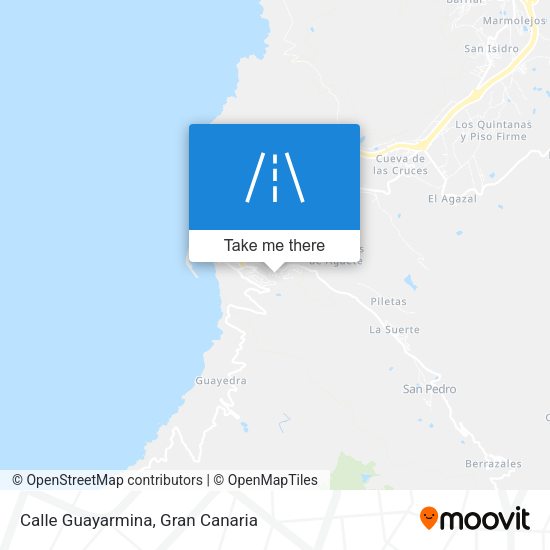 Calle Guayarmina map